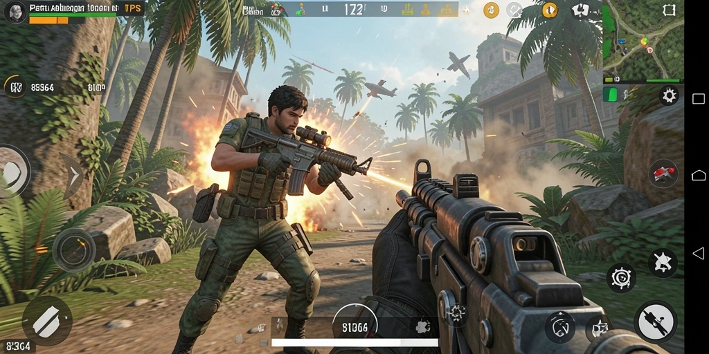 Gameplay seru dengan aksi mendebarkan di 8364.