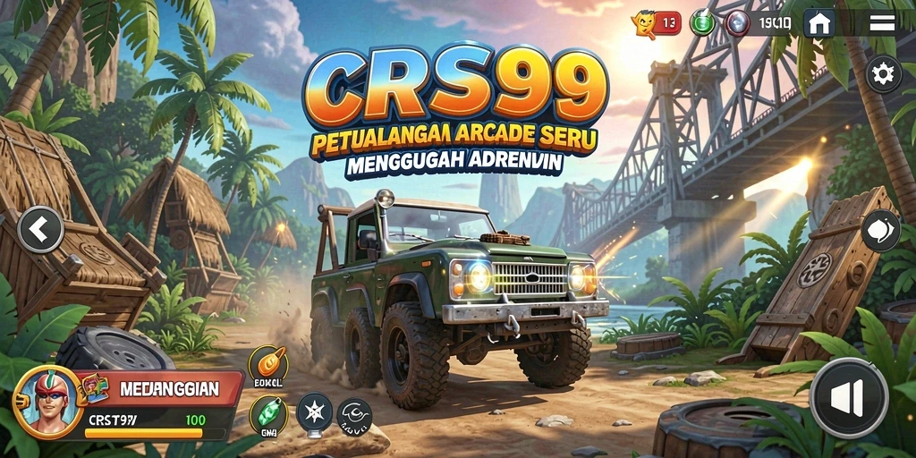 Tampilan gameplay CRS99 yang mengesankan dan penuh aksi.