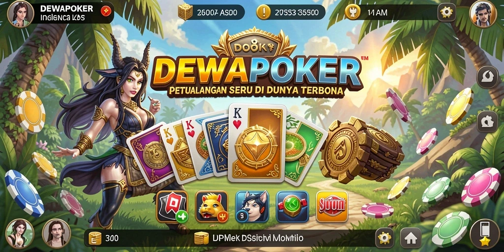 Screenshot DEWAPOKER menampilkan aksi gameplay di dunia terbuka yang menarik.