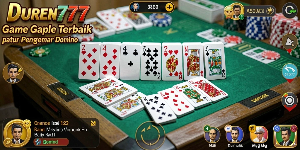 Tampilan gameplay DUREN777 yang seru dan interaktif.