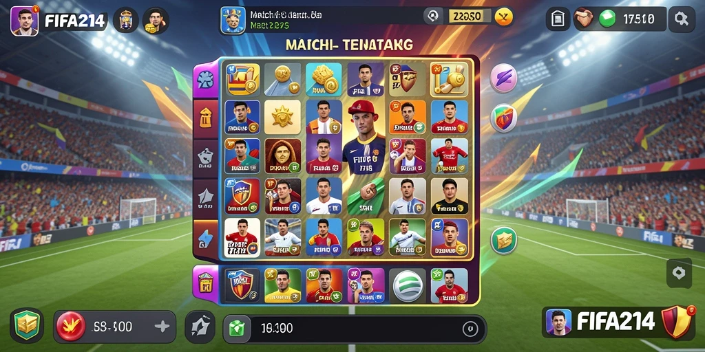 Tampilan gameplay <strong>FIFA234</strong> yang seru dalam permainan Match-3.
