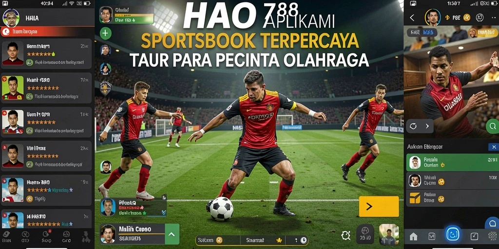 Tampilan gameplay HAO788 dengan berbagai taruhan olahraga.
