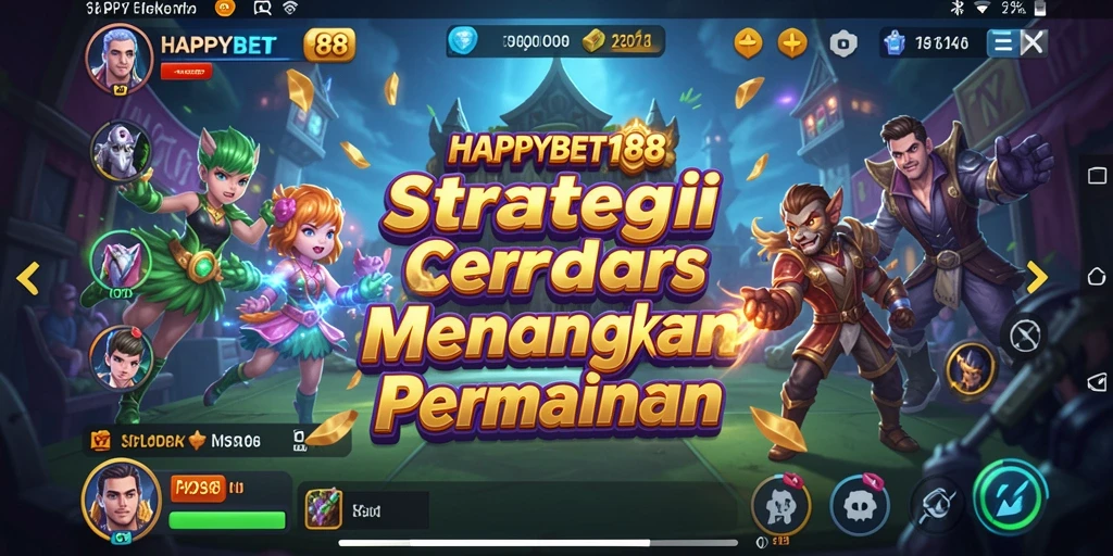 Tampilan gameplay <strong>HAPPYBET188</strong> yang menarik dengan strategi mendebarkan.