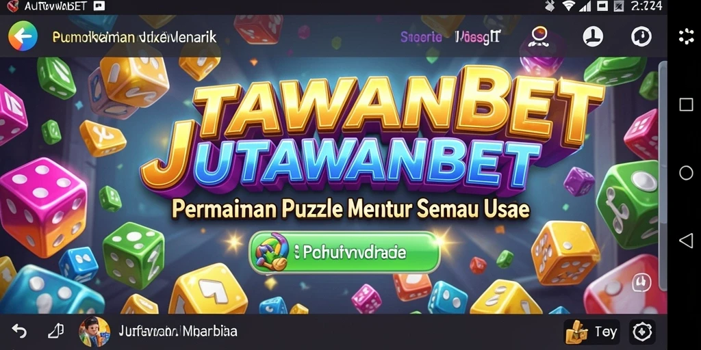 Screenshot utama JUTAWANBET menampilkan gameplay Puzzle yang menarik.