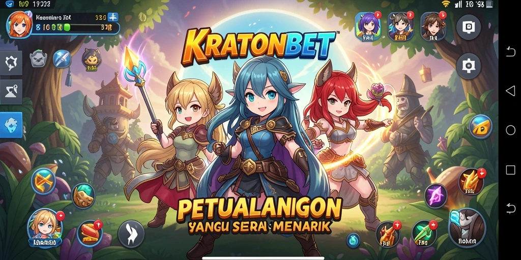 Gameplay seru dengan karakter Anime yang menawan dan penuh aksi.
