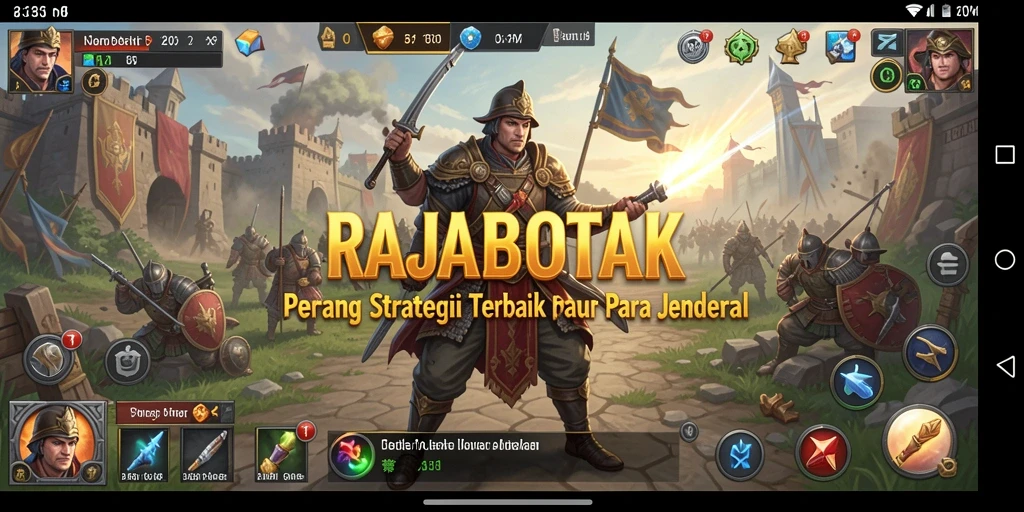 Tampilan menarik gameplay RAJABOTAK dengan strategi yang mendebarkan.