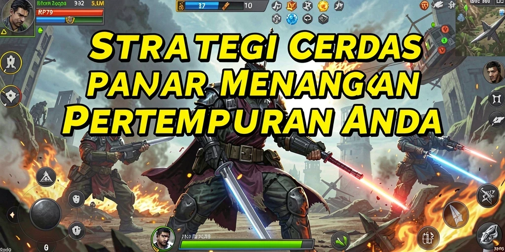 Tampilan gameplay menegangkan dari RP79 saat merencanakan serangan strategis.
