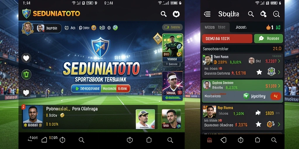 Tampilan gameplay SEDUNIATOTO yang atraktif dan informatif.
