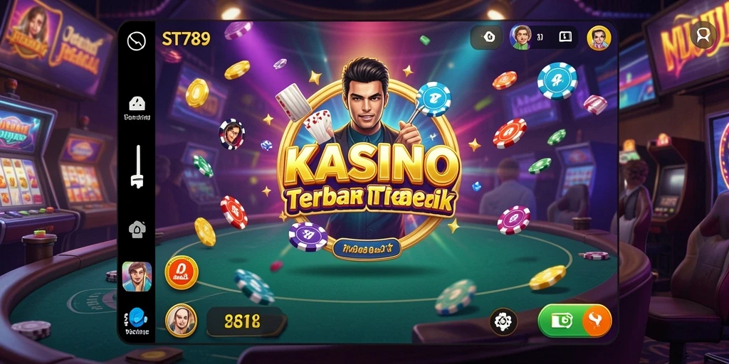 Screenshot utama ST789 menampilkan gameplay Kasino yang seru dan menarik.