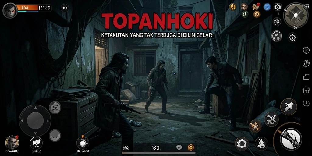 Gameplay mencekam dalam atmosfer horor yang mendalam.