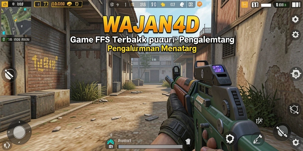 Gameplay seru di WAJAN4D saat pertempuran intens.