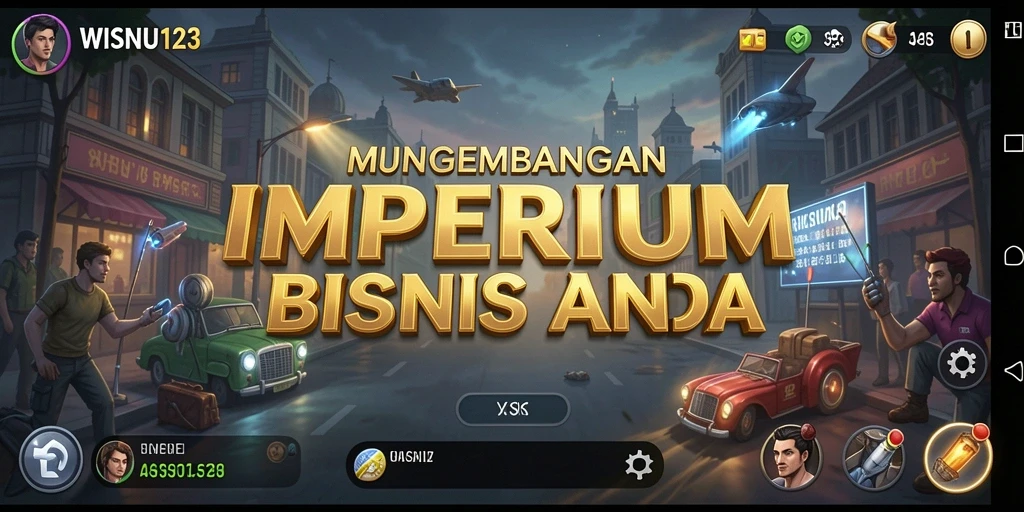 Tampilan menakjubkan dari gameplay <strong>WISNU123</strong> yang penuh strategi Tycoon.