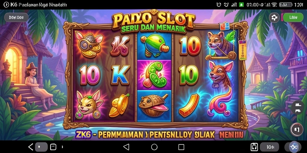 Gameplay menarik dari ZK6 dengan visual memukau.