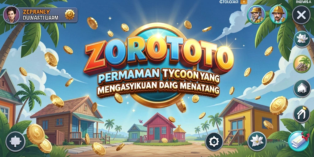 Tampilan gameplay ZOROTOTO yang menarik dan mendebarkan.